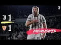 Juventus 1-1 Sevilla Pogba amazing assist to Gatti equaliser goal UEL Semifinals Highlights