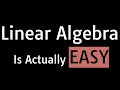 Give Me 30 min I will make Linear Algebra Click Forever