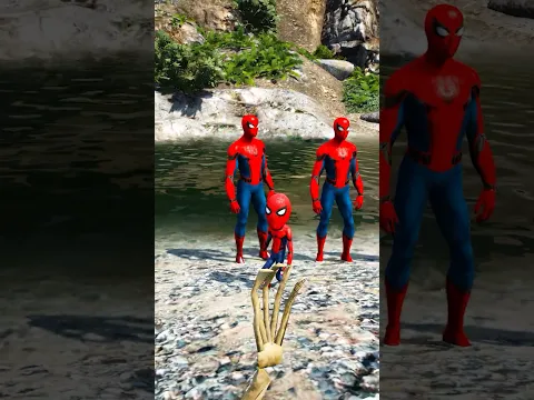 SPIDERMAN FATHER RETURN HOME #gta5 #shortsfeed #shorts