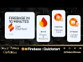 Firestore Firebase Storage Quickstart Guide 10 minute setup