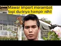 MAWAR IMPORT MERAMBAT YANG DURINYA SEDIKIT