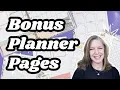 Planner Customization Ideas for 2026 Creating Bonus Pages That Work for You