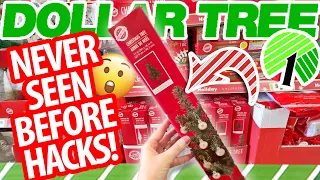 🎄Grab $1 CHRISTMAS TREES from Dollar Tree for these NEW GENIUS DIYs & HACKS to try in 2026!