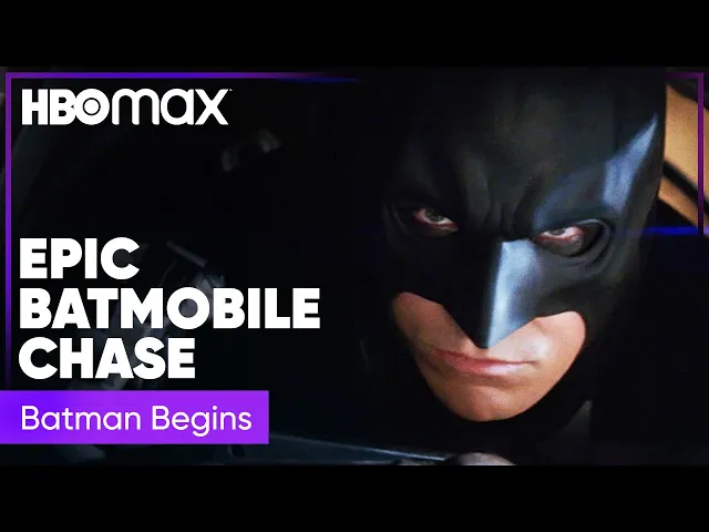 Epic Batmobile Chase Clip