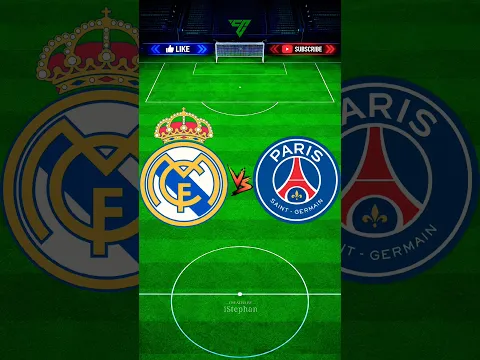 Real Madrid 🆚 PSG : Champions League Moments #shorts #football