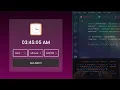 Alarm Clock HTML CSS JS - ASMR