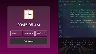 Alarm Clock HTML CSS JS - ASMR
