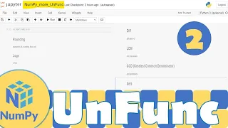 Python NumPy Numpy Universal Functions - 2 Python for Beginners Learnerea