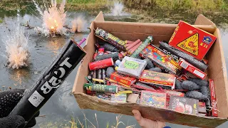 ✅🔥ЧТО БУДЕТ, если взорвать 50 петард в воде 💧💥 САМЫЕ МОЩНЫЕ ВЗРЫВЫ ПОД ВОДОЙ💥 МОЯ ЛУЧШАЯ ПИРОТЕХНИКА