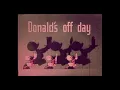 Download Lagu Donald Duck – Donald’s Off Day (1944) – original RKO titles
