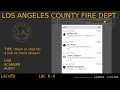 LA County Fire - Live LACoFD Scanner