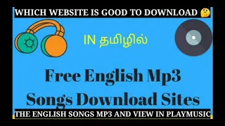 how to download the english song mp3 in tamil free english mp3 songs download sites mp3 song