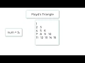 C Program To Print Floyd s Triangle