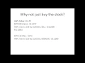 Ga Tech CS 7646 MLT Options Lecture