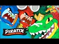 PIRATIX The giant King Croc Cartoons for Kids