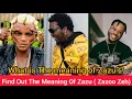 What is the meaning of Zazu Zazoo Zeh