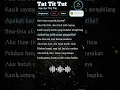 Download Lagu Lirik Lagu Tat Tit Tut🎶|| Ayu Ting Ting||Viral TikTok Terbaru 2024#tatitut #liriklagu #ayutingting