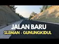 Download Lagu Menjajal aspal baru jalan tembus sleman gunungkidul area tebing banyunibo. Surga para goweser