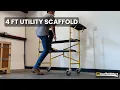 4 ft Utility Scaffold - Quick Introduction