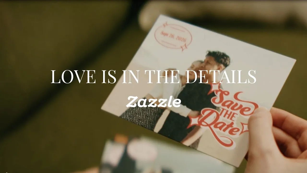 Zazzle — Zazzle — Wedding Invitations and Custom Prints (YouTube video ad)