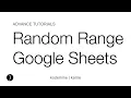 How to Randomize Range in Google Sheets Google Sheet Tutorial