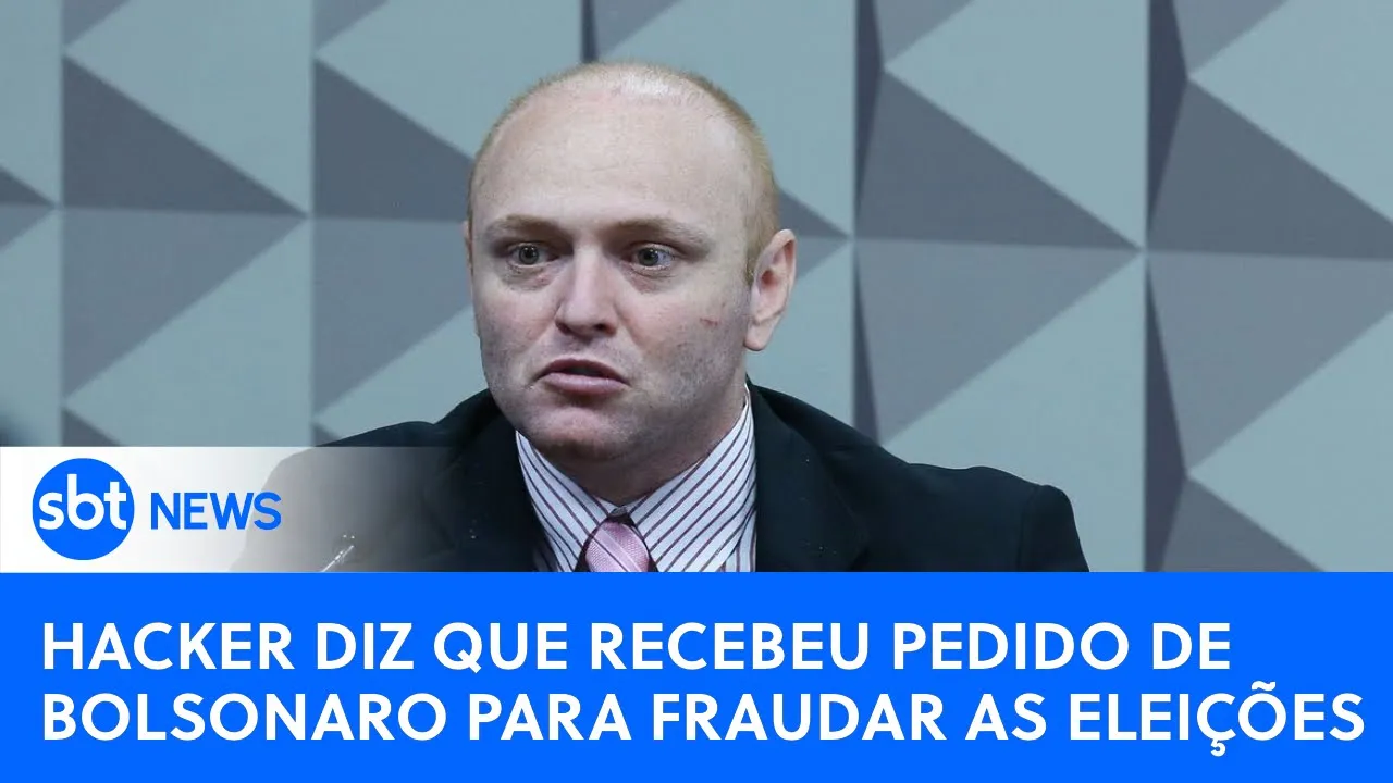 ????SBT News na TV:Bolsonaro fez pedido para fraudar eleições, diz Delgatti; 9 presos pelo 8 de Janeiro