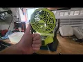 Can We Fix This Ryobi Misting Fan
