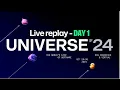 GitHub Universe 2024 - Day 1 Live Replay