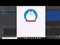 Doraemon made in Python using Turtle Graphics Library
