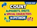 Count Alphabets Digits Special Characters in Python Easy Program