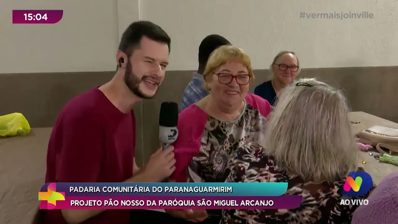 Padaria comunitária do Paranaguamirim: projeto Pão Nosso da paróquia São Miguel Arcanjo