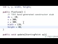 Learn Java 2 10 Game Applet Adding a platform object