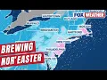 Brewing Nor easter Takes Aim At I-95 Corridor With Potential For Heavy Snow Vicious Winds