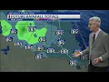 Future rainfall totals for the next two days