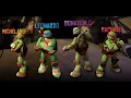 Names Of Teenage Mutant Ninja Turtles With Color Of Bandana They Wear