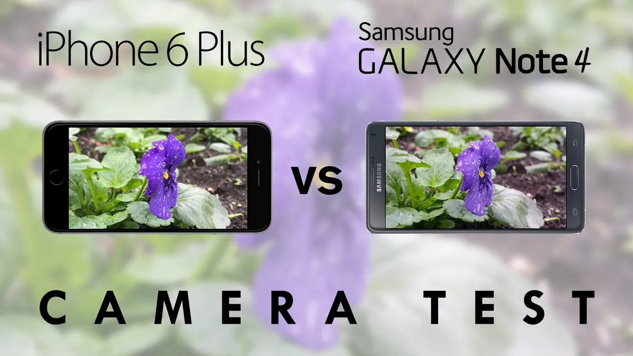 iPhone 6 VS Galaxy Note 4 - Speed Test (4K)