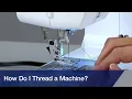 Brother Sewing Machine How to Thread Mechanical and Automatic Machines