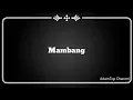 Download Lagu (Lirik Video) Mambang - Altimet