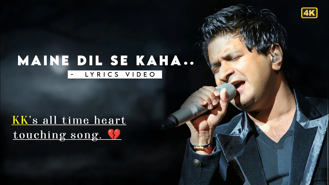 Maine Dil Se Kaha (Lyrics) - KK | Rog | Maine Dil Se Kaha Dhoond Laana Khushi