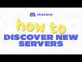 How to Search Find and Join a Discord Server