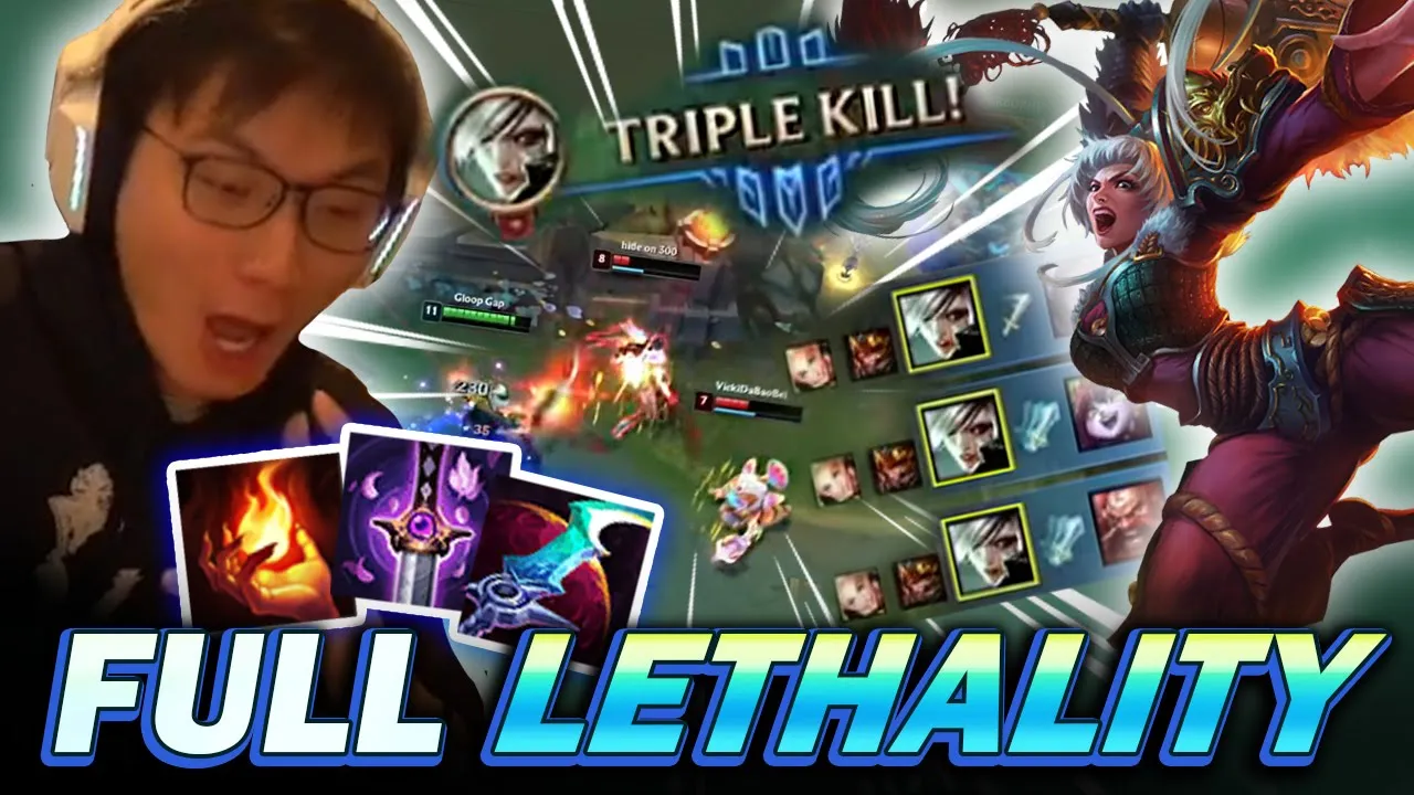 BoxBox shows you his BM Assassin Riven build (FULL lethality)