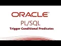 Tutorial Trigger Using Conditional Predicates in Oracle Database