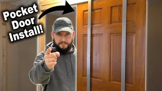 How to Install a Pocket Door Frame Kit Johnson Hardware 1500 Soft Close