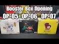 DRIE One Piece Boosterboxen openen! (OP-05, OP-06, OP-07)