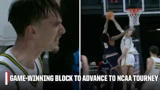 WRIGHT STATE GAME-WINNING BLOCK TO ADVANCE TO NCAA TOURNAMENT ESPN College Basketball