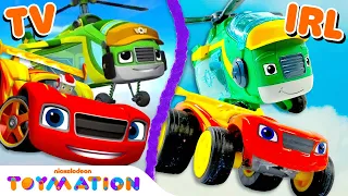 blaze toys sky rescue w aj u0026 gabby blaze and the monster machines toymation