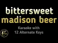 Lagu madison beer - bittersweet Karaoke Instrumental Lower Higher Male \u0026 Original Key