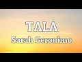 Download Lagu Tala (Lyrics) - Sarah Geronimo