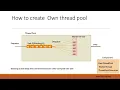 How To create own thread pool in java