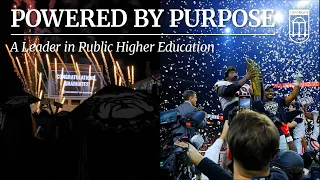 Powered by Purpose UGA is Delivering Excellence